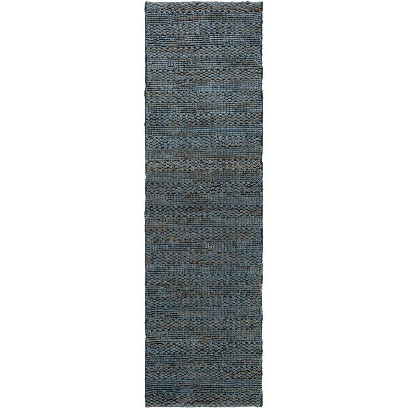 Gray Braided Handmade Cotton Area Rug