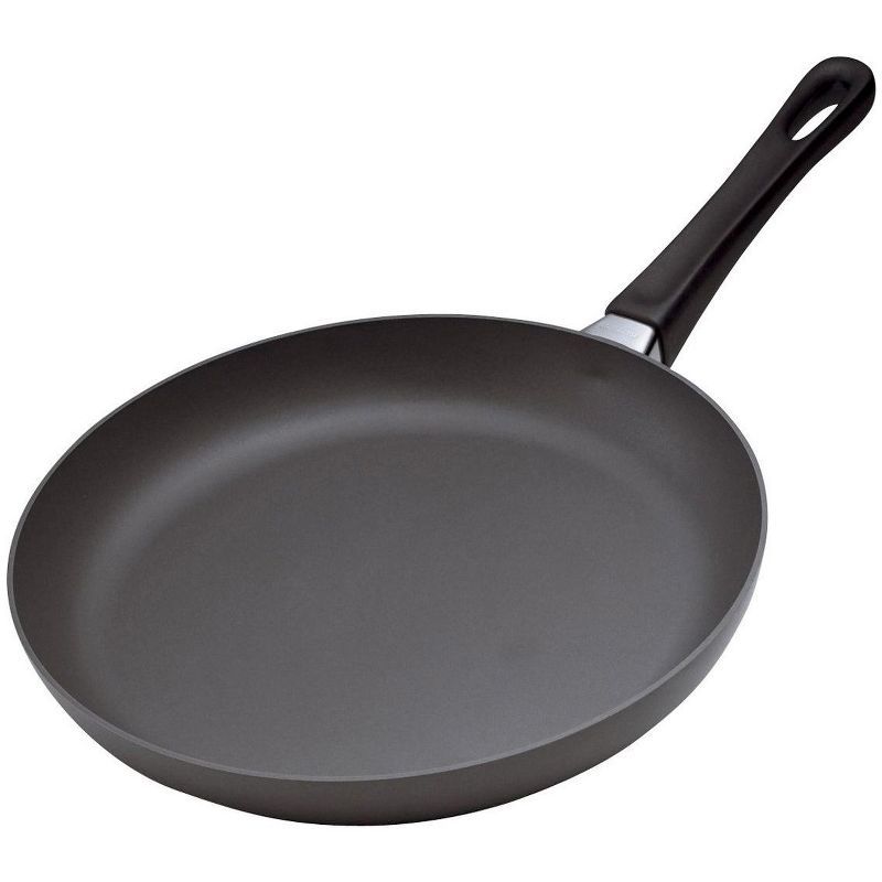 Classic Black 12.5" Aluminum Nonstick Fry Pan with Ceramic Coating