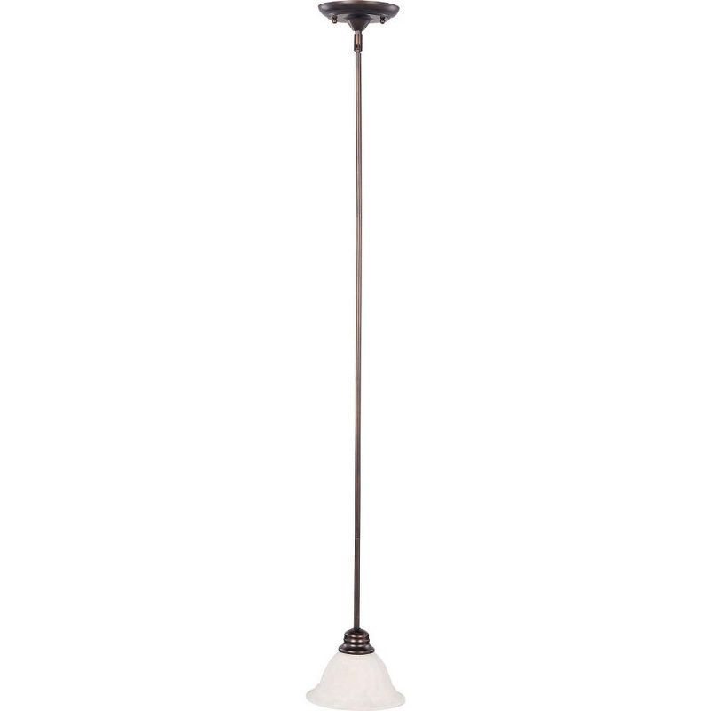 Marin 7" Oil Rubbed Bronze Glass Mini Pendant Light