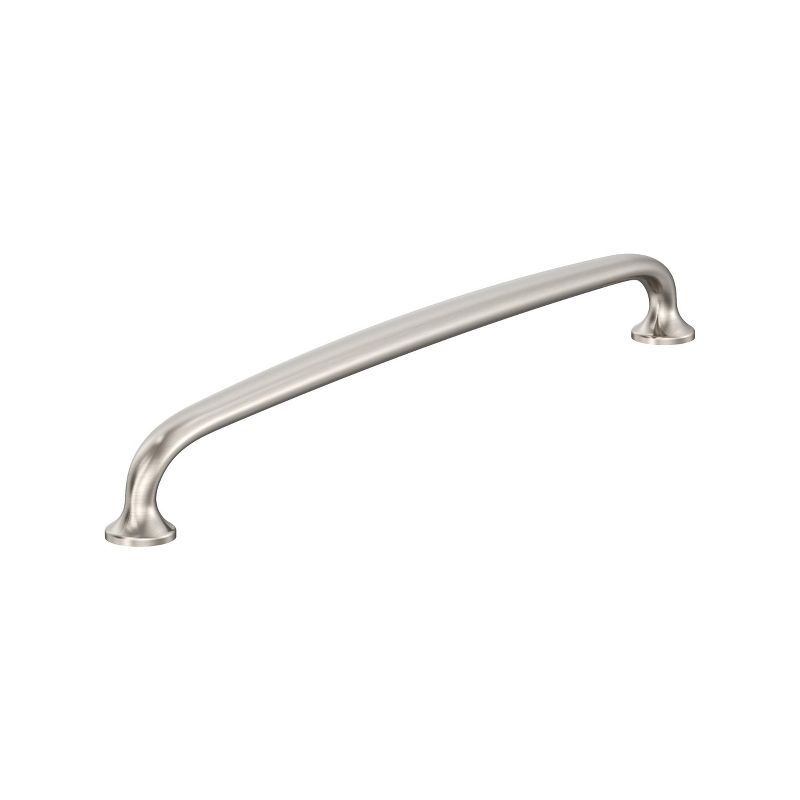 Satin Nickel 19" Brushed Appliance Pull with Mounting Hardware