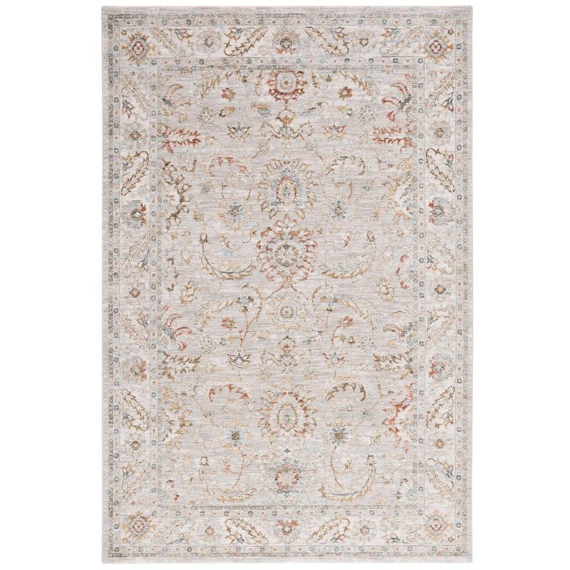 Hamilton Grey and Gold Medallion Wool Area Rug