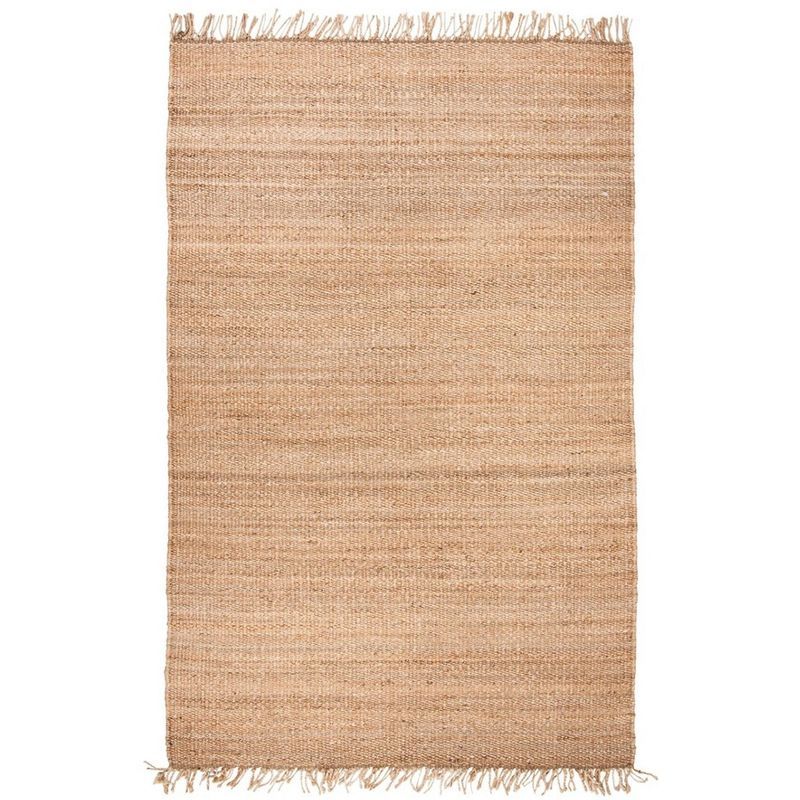 Natural Jute 5' x 8' Handmade Braided Area Rug