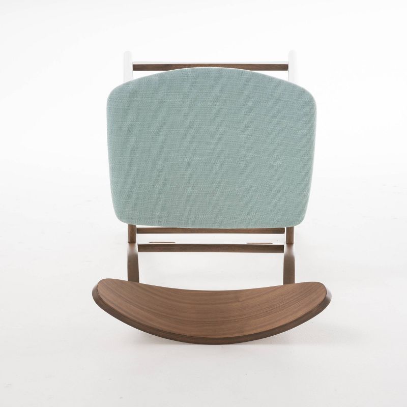 Set of 2 Dark Gray and Natural Oak Counter Height Barstools