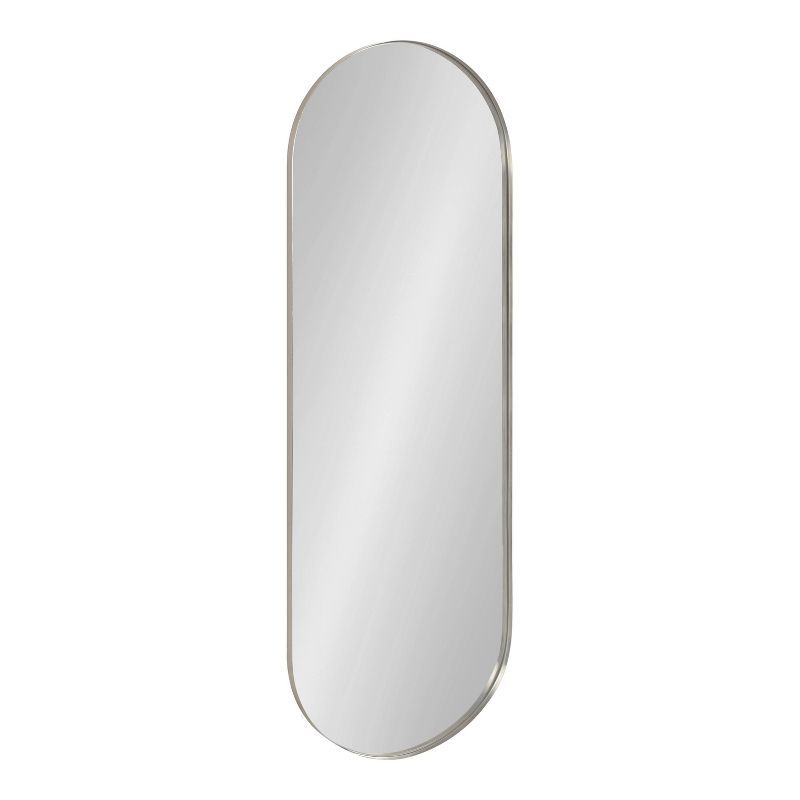 Silver Full Length Rectangular Wall Mirror