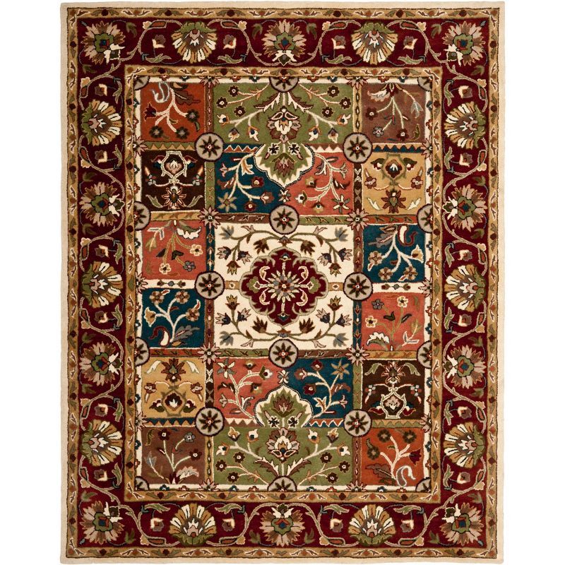 Heritage Multi-Color Hand-Tufted Wool Area Rug