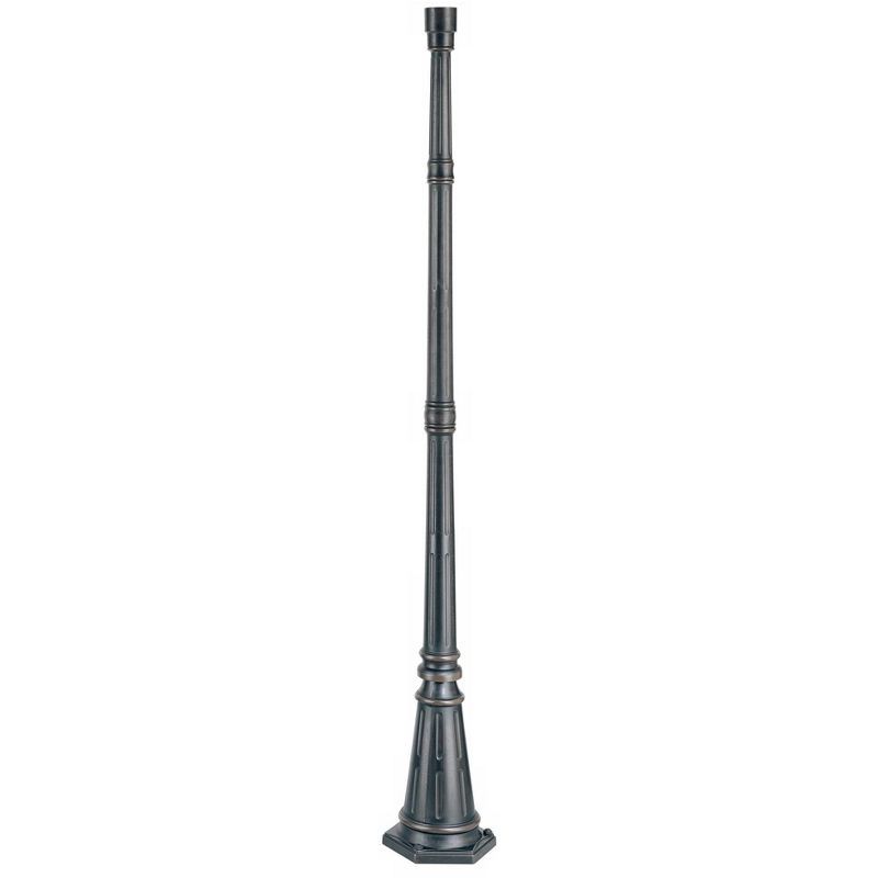 Hepworth Dark Bronze Vintage Outdoor Post Light Pole