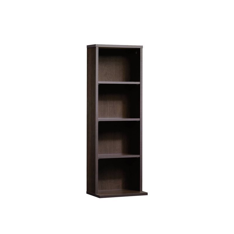 Cinnamon Cherry 4-Shelf Media Storage Tower