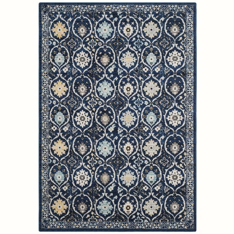 Evoke Royal Ivory Hand-knotted Rectangular Area Rug