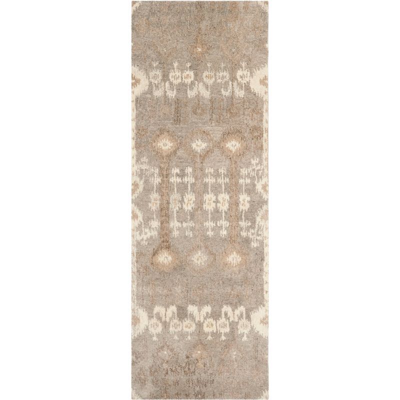 Ivory Elegance Hand-Tufted Wool Runner Rug