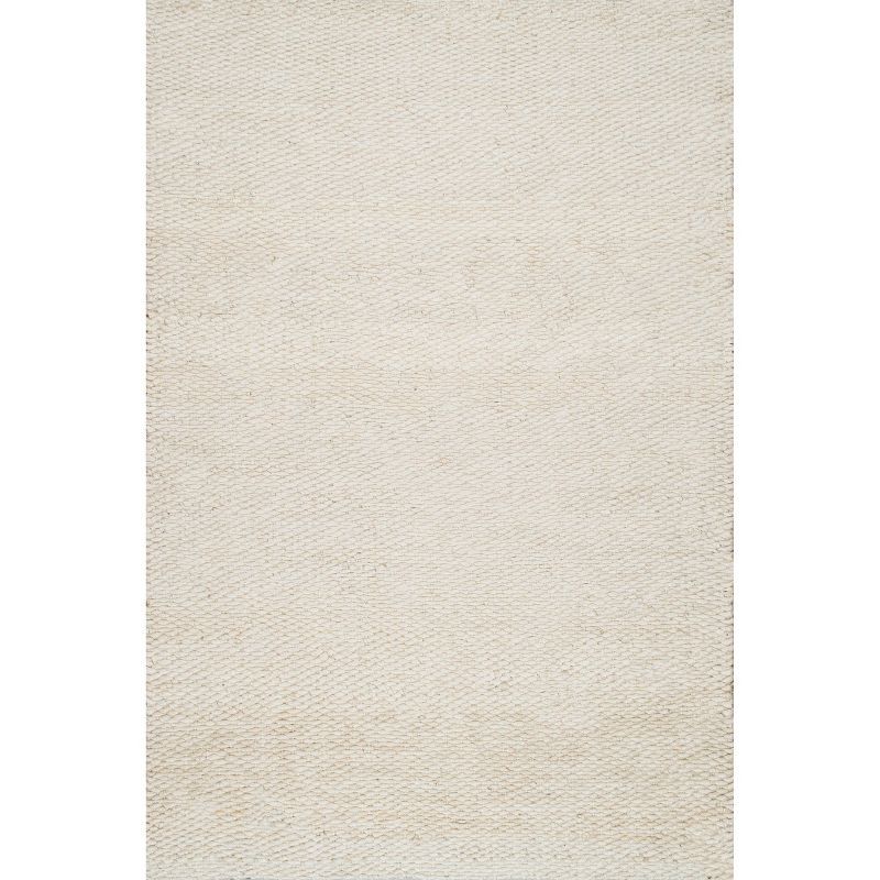 Organico 8' x 10' Ivory Handcrafted Jute Area Rug