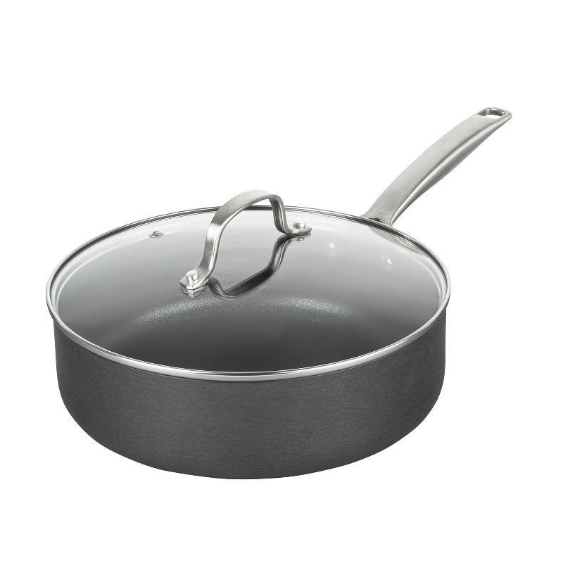 Armor Max 4 Qt Nonstick Aluminum Deep Saute Pan with Lid