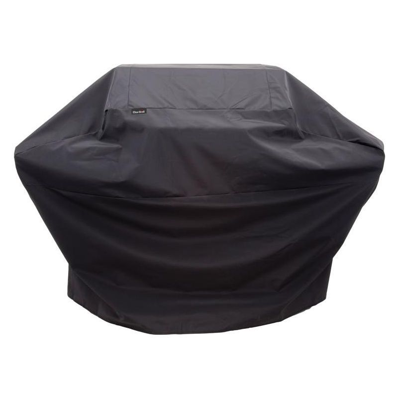 Char-Broil Black Heavy-Duty Weather Resistant Grill Cover, 72 in.