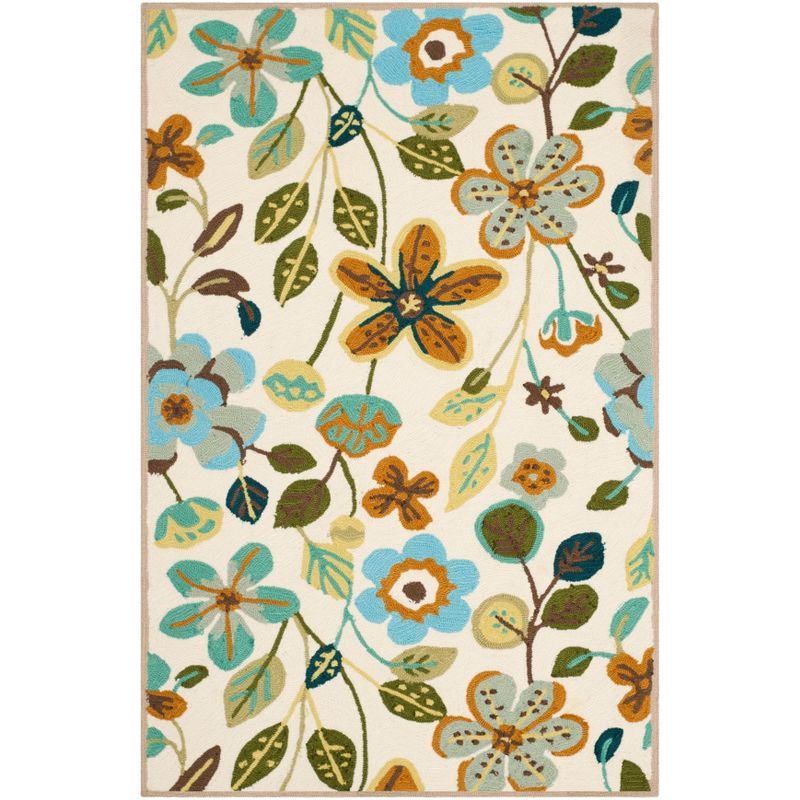 Four Seasons FRS429 Hand Hooked Area Rug  - Safavieh