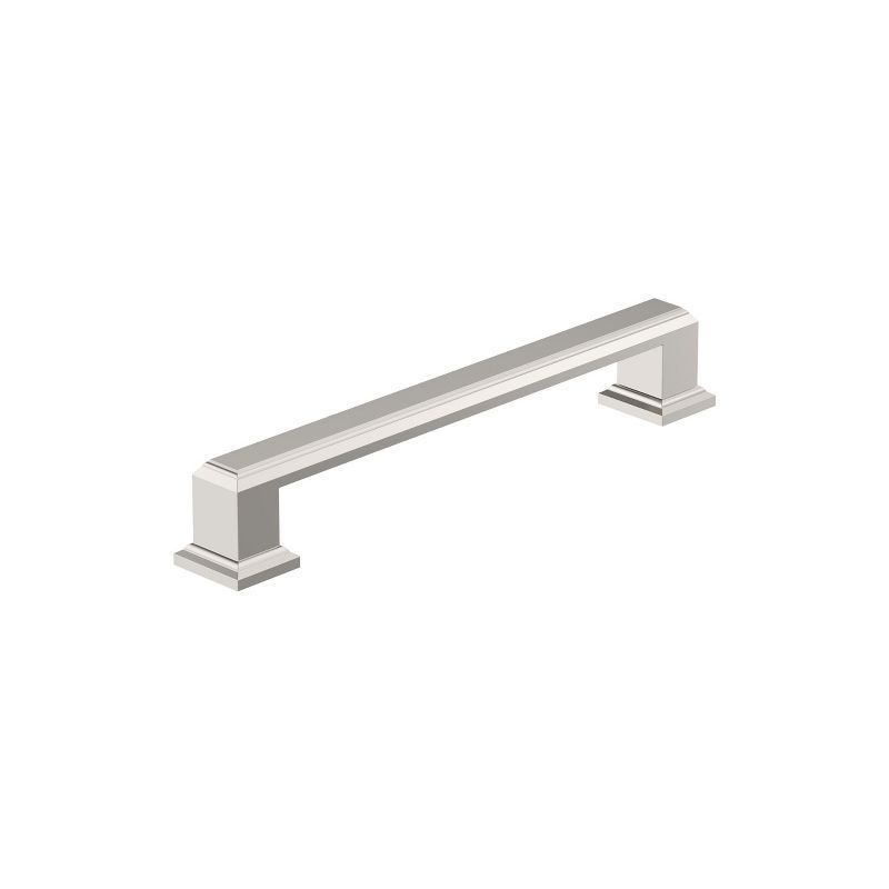 Polished Nickel 5-1/16 inch Traditional Cabinet Bar Pull