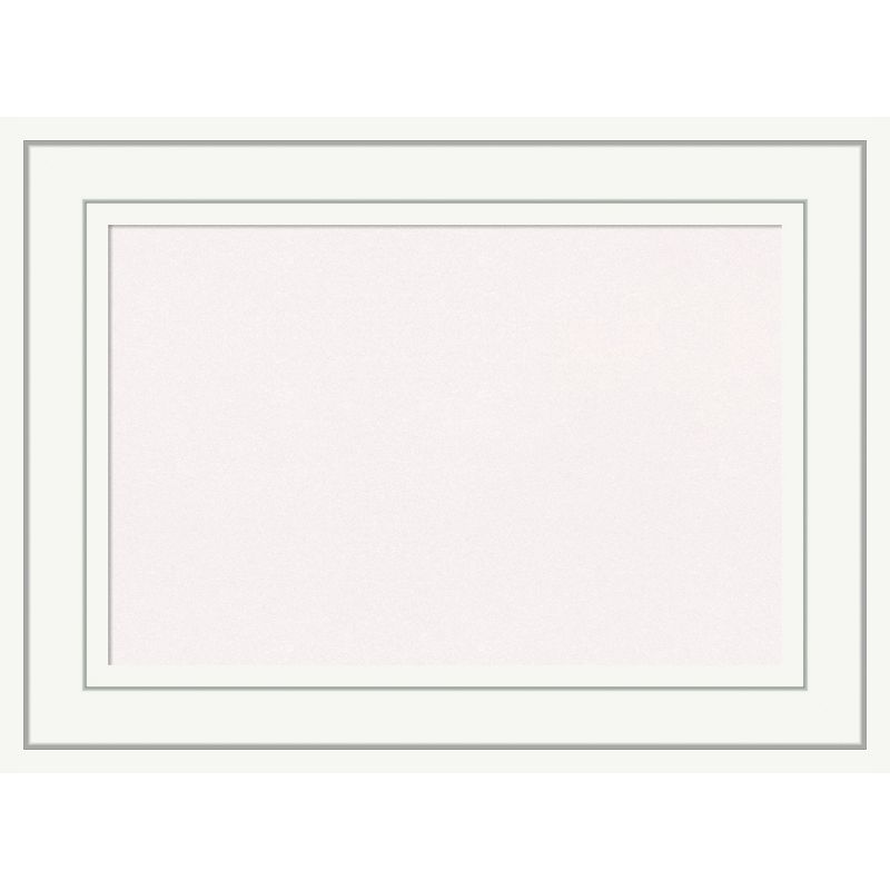 Amanti Art White Wood Framed Corkboard, 26" x 20"