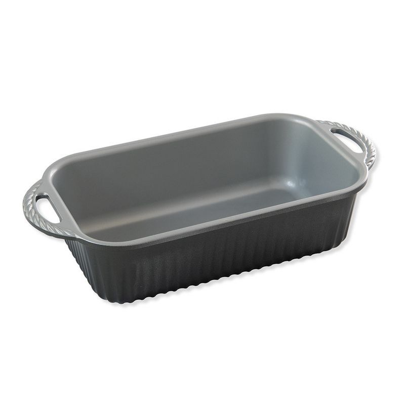 Classic Non-Stick Aluminum Loaf Pan with Handles