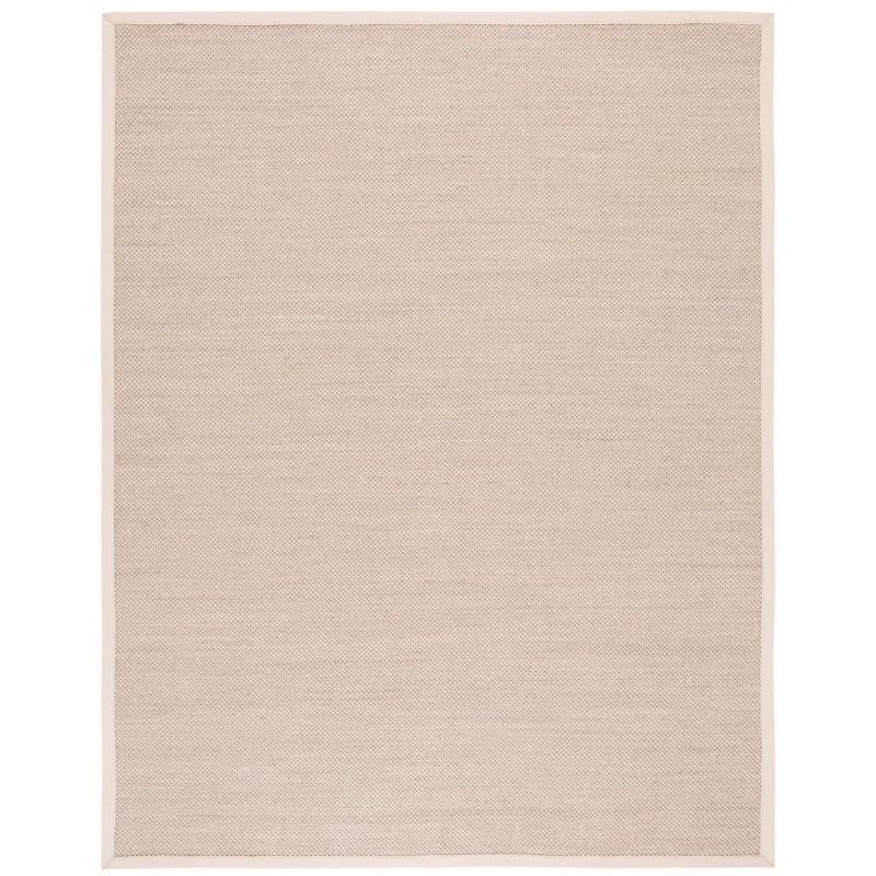 Marble Beige Handwoven Jute and Sisal 8' x 10' Area Rug