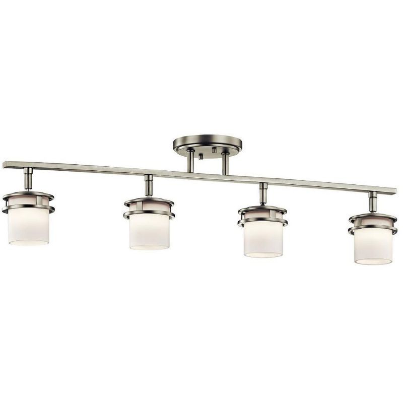 Modern Distressed Bronze 4-Light Ambient Ceiling Fixture