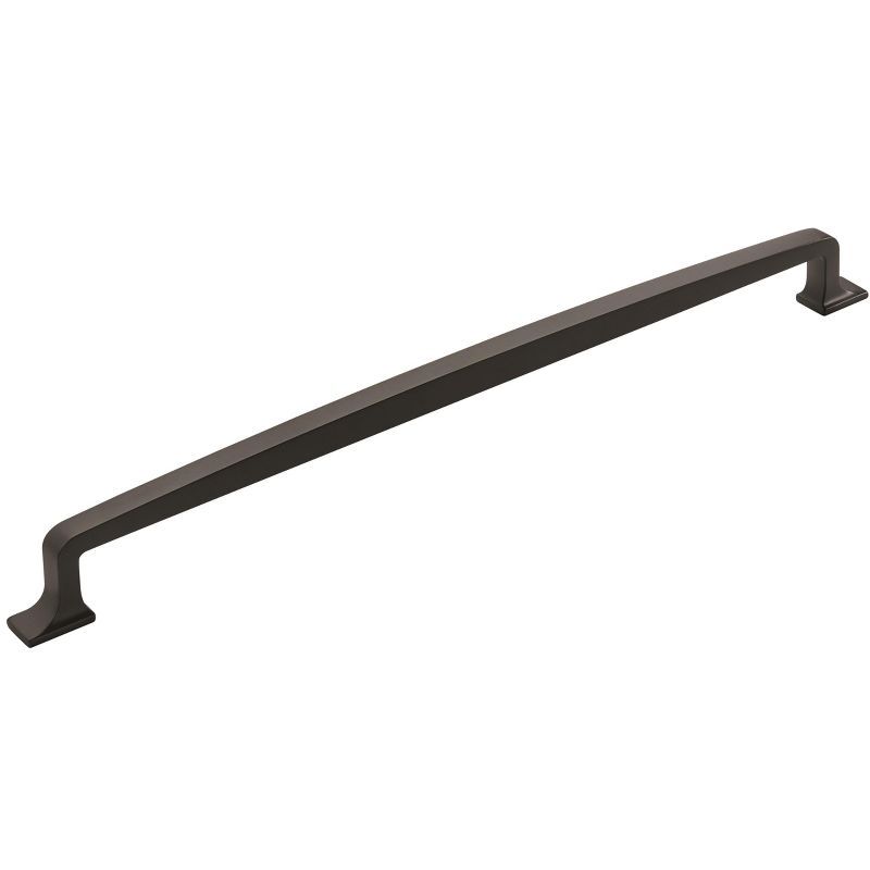 Black Bronze 18-Inch Modern Appliance Pull with Mounting Hardware