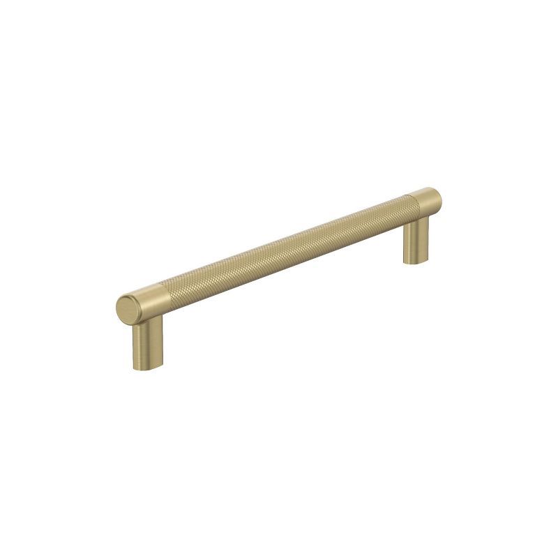 Bronx 13'' Golden Champagne Knurled Bar Pull with Mounting Hardware
