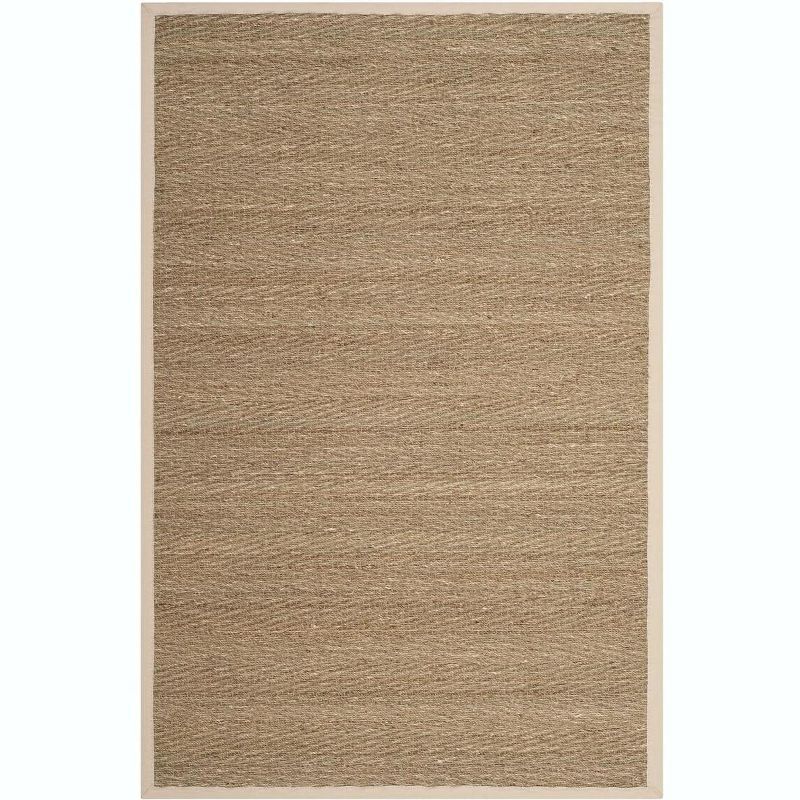 Natural Ivory Seagrass 4' x 6' Area Rug