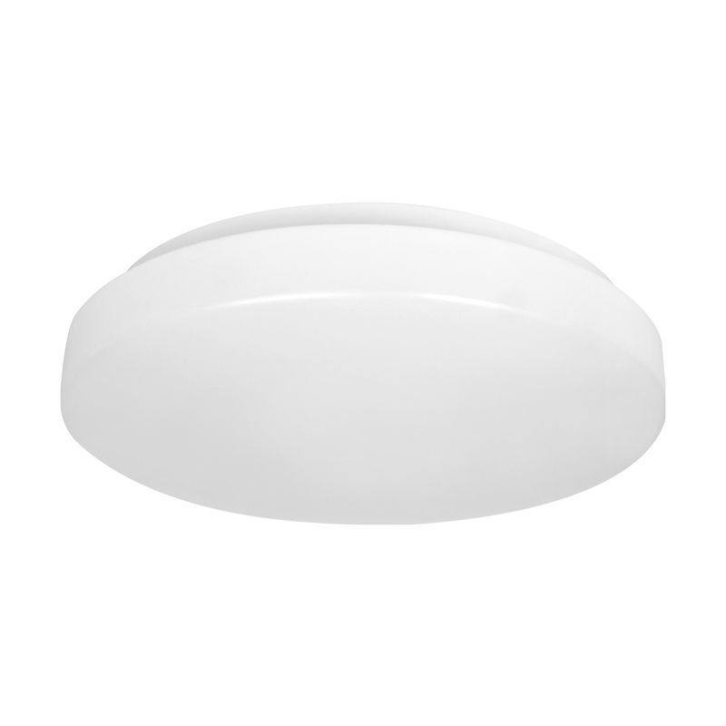 Satco White Acrylic LED Flush Mount Ceiling Light Fixture