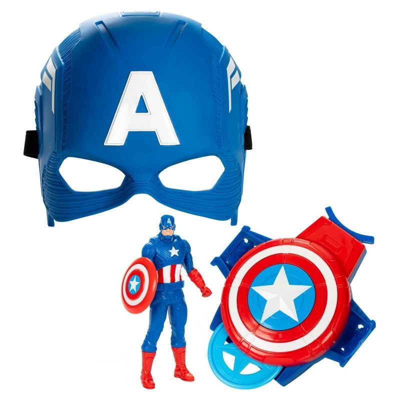 Captain America Blue and Red Role-Play Accessory Set