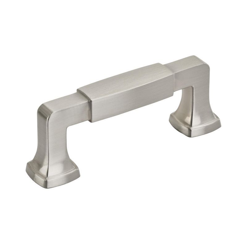 Satin Nickel Brushed Cabinet Pull with Mounting Hardware