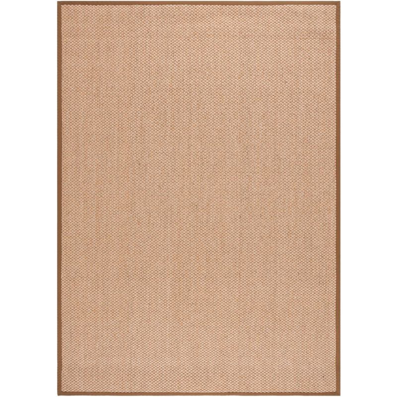 Natural Fiber 8' x 11' Hand-Knotted Jute Area Rug