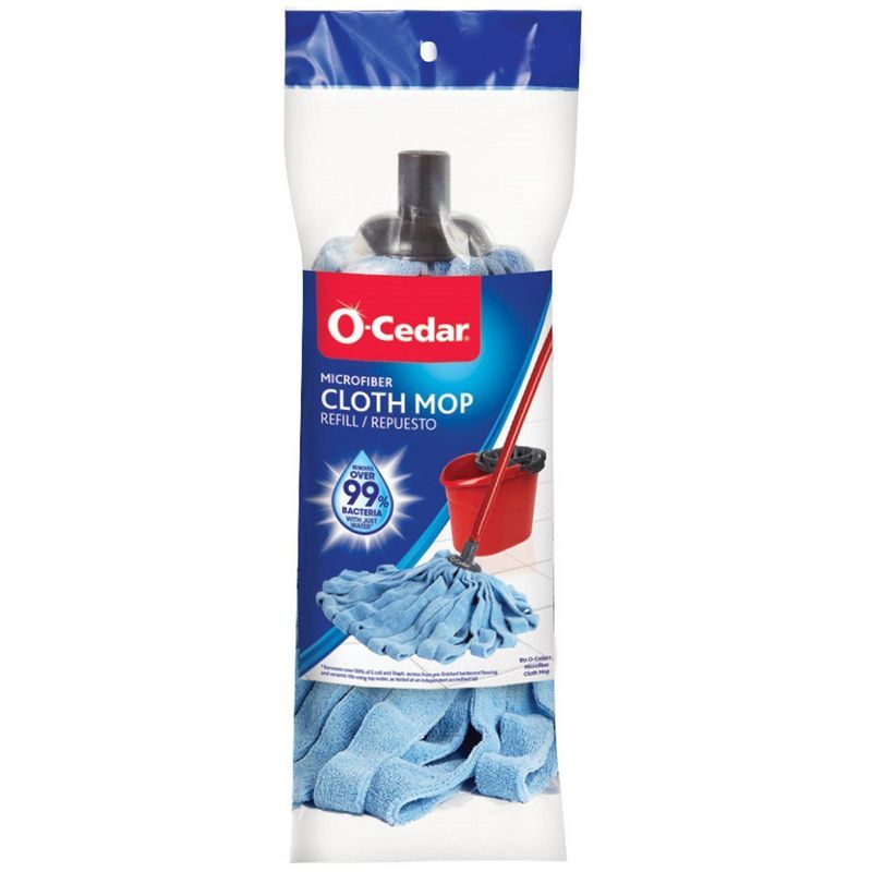 O-Cedar Blue Microfiber String Mop Refill