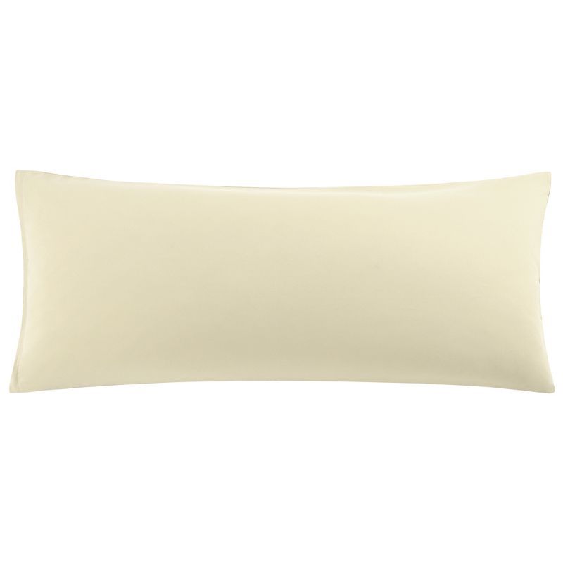 Khaki Soft Microfiber Zipper Closure Body Pillowcase