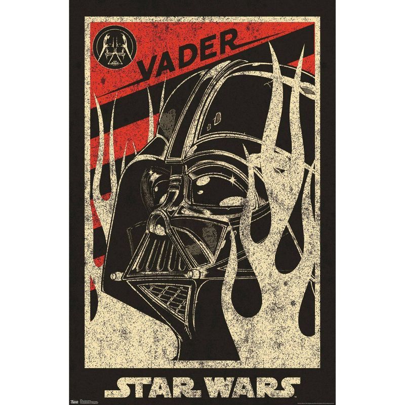 Star Wars Vader Propaganda 22x34 Premium Poster