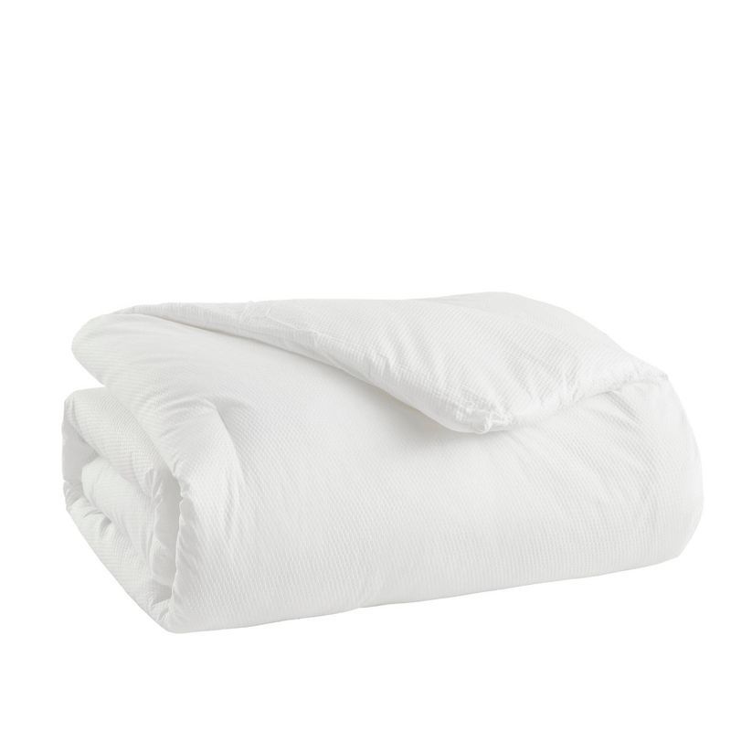 White Full Microfiber Down Alternative Bedspread