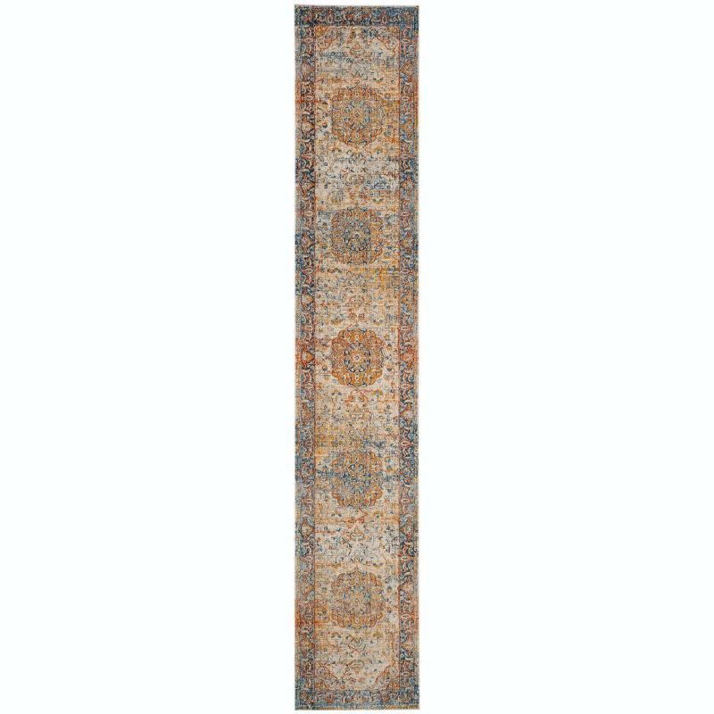 Vintage Persian VTP435 Power Loomed Area Rug  - Safavieh