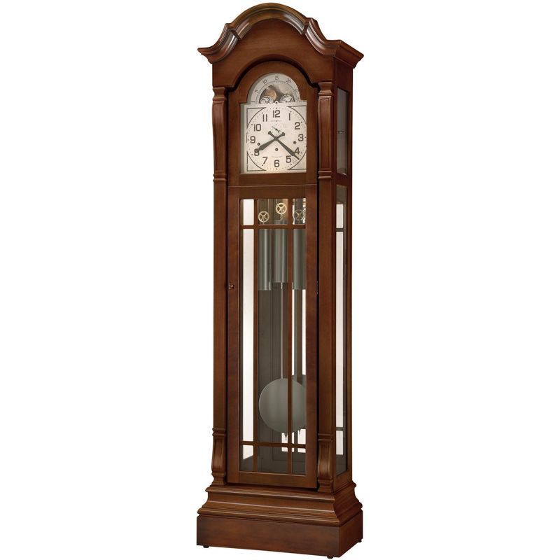 Cherry Bordeaux Traditional Grandfather Floor Clock