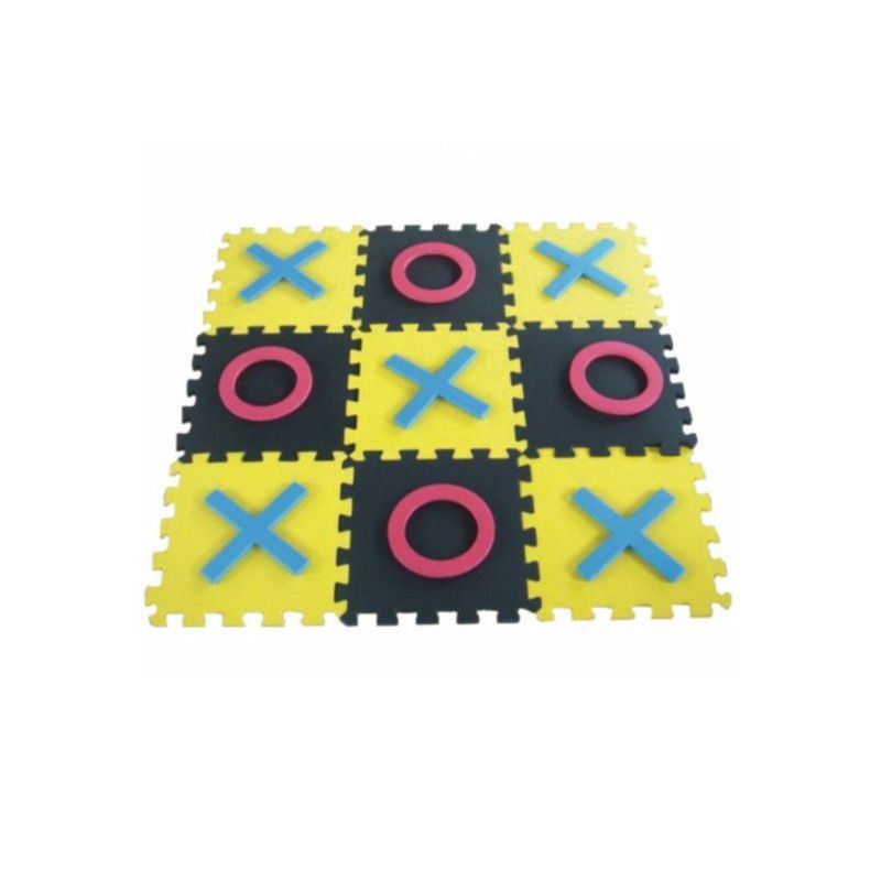 Jumbo Foam Tic-Tac-Toe Game with Interlocking Board