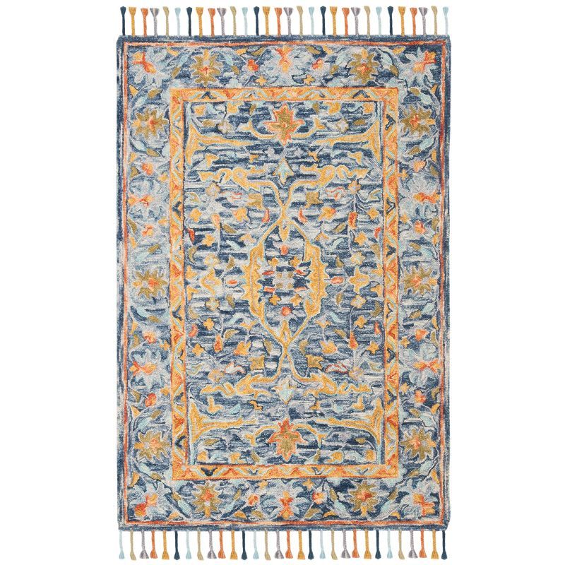 Aspen Multicolor Hand-Tufted Wool Area Rug 3' x 5'