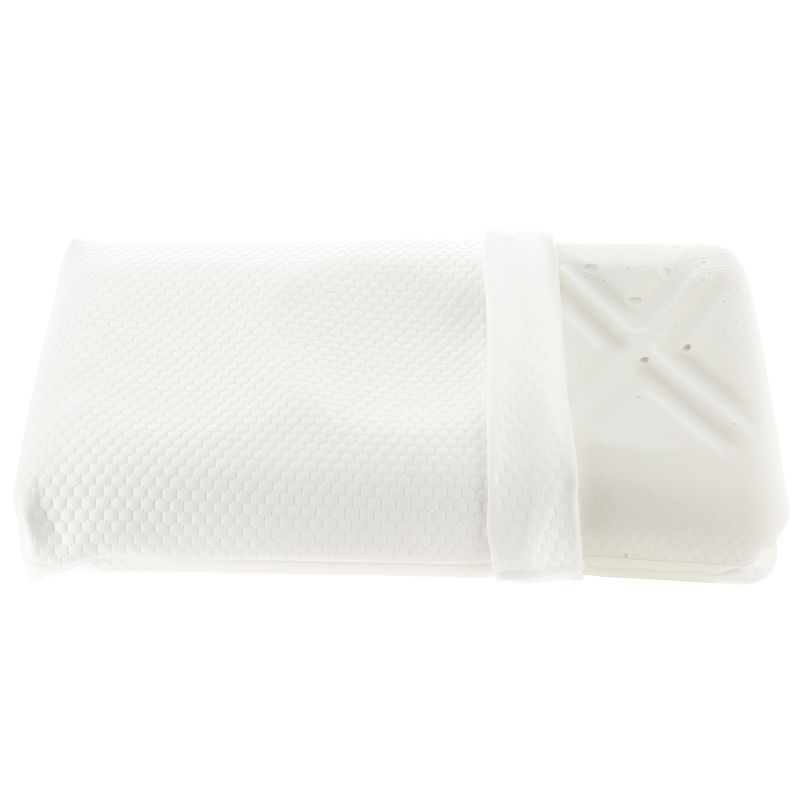 Ultimate Firm White Foam Cervical Support Pillow