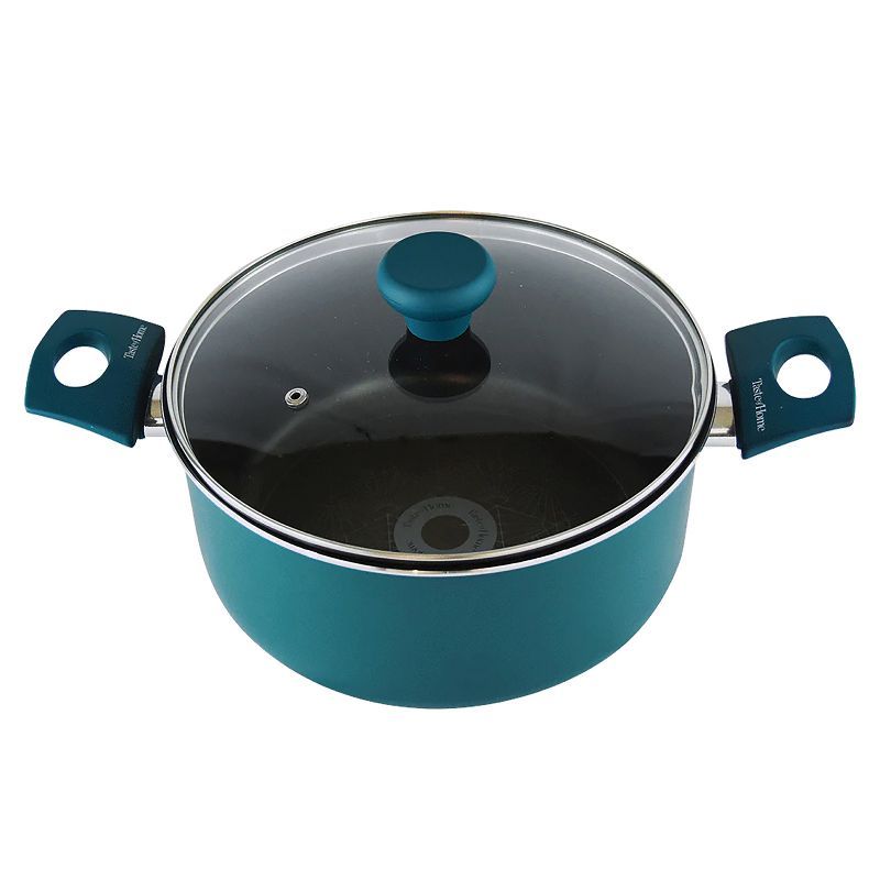 Sea Green 5-Qt Non-Stick Aluminum Dutch Oven with Lid