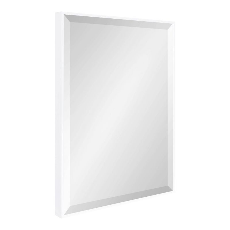 White Rectangular Full Length Wall Mirror