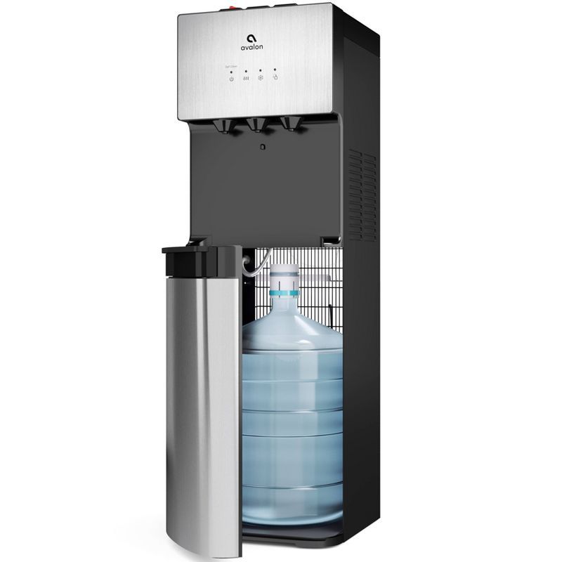 Avalon Stainless Steel Bottom Loading Water Cooler with Child Safety Lock