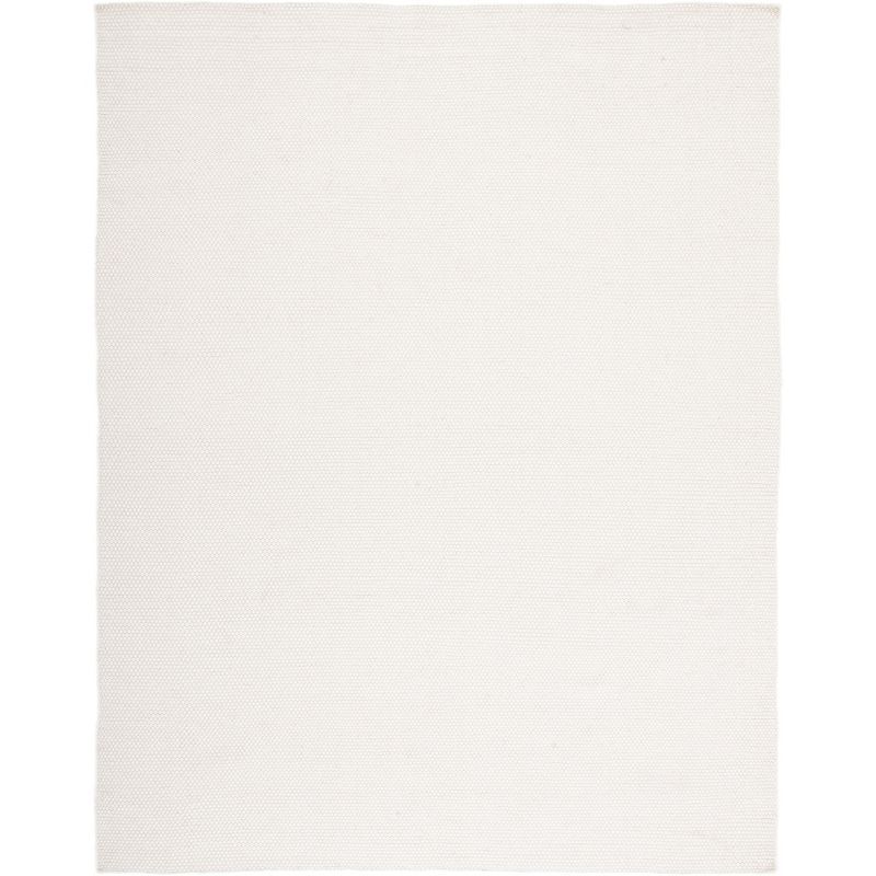 Ivory Hand Tufted Wool 8' x 10' Area Rug