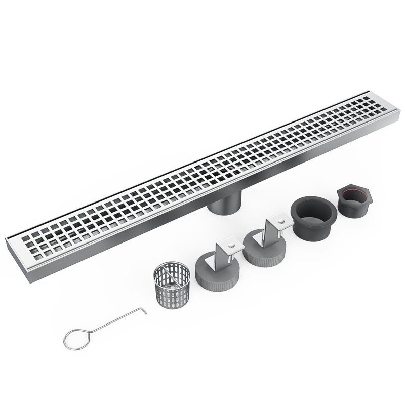 24 Inch Brushed Stainless Steel Linear Shower Drain