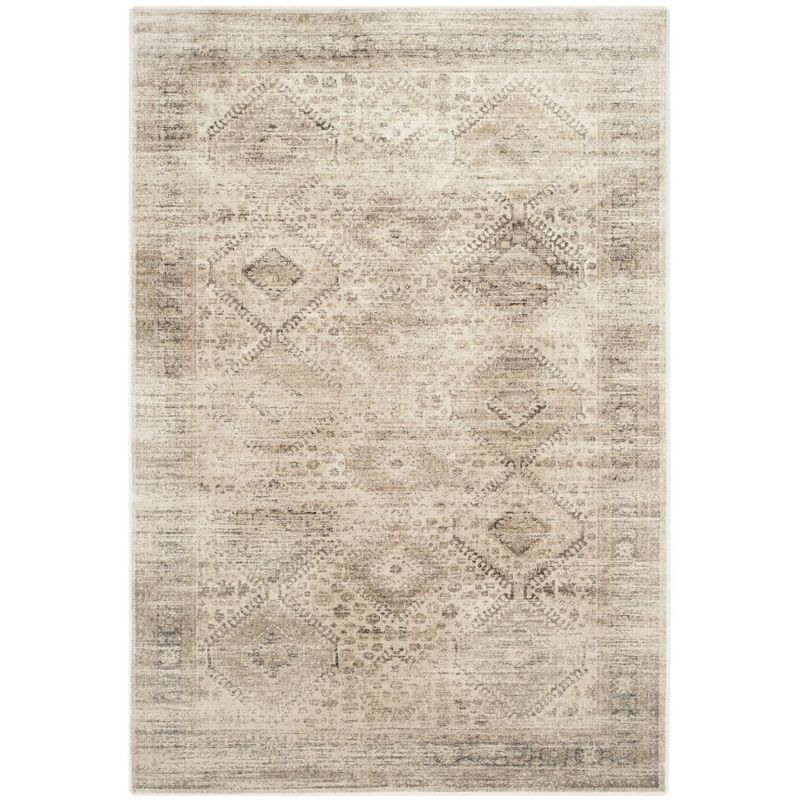 Gray Hand-Knotted Wool and Viscose 10' x 14' Rectangular Rug