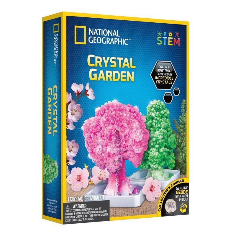 National Geographic Crystal Growing Science Kit with Geode