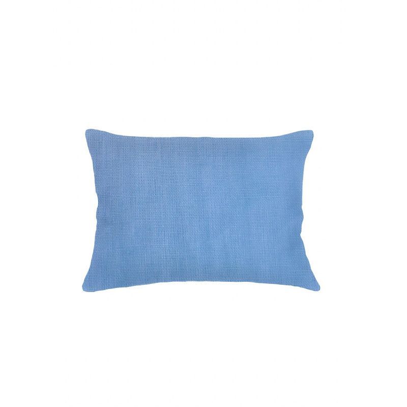 Ocean Blue Linen 14x20 Hypoallergenic Pillow Cover