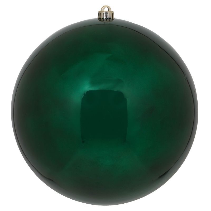 Midnight Green Shatterproof Plastic Ball Ornament Set