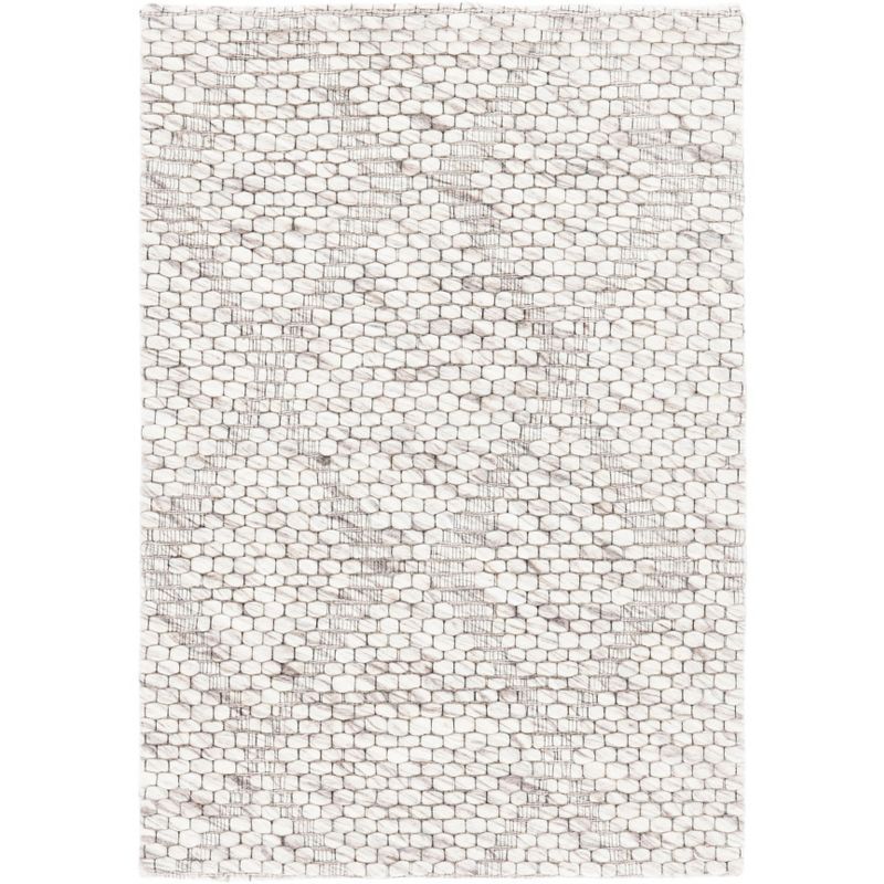 Marbella Beige Flat Woven Wool Synthetic 3' x 5' Rug