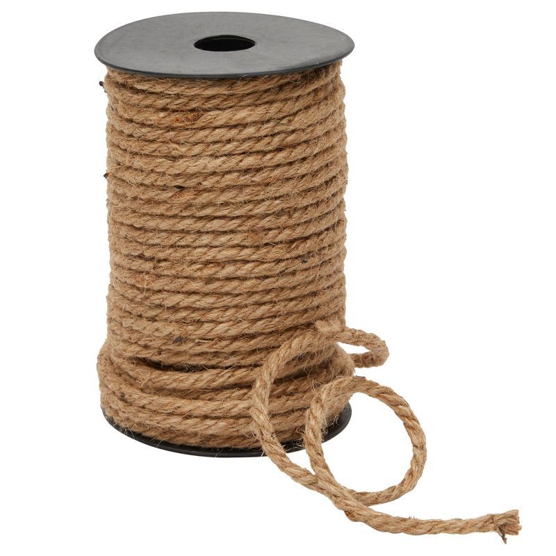 100 Feet Thick Brown Jute Nautical Craft Rope