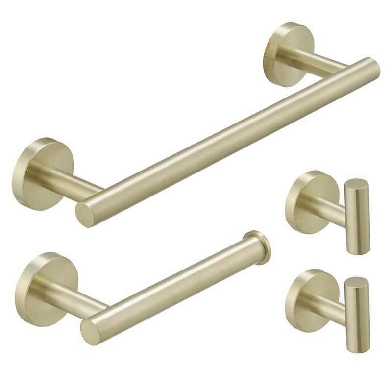 Brushed Gold 24-Inch Metal Bathroom Hardware Set